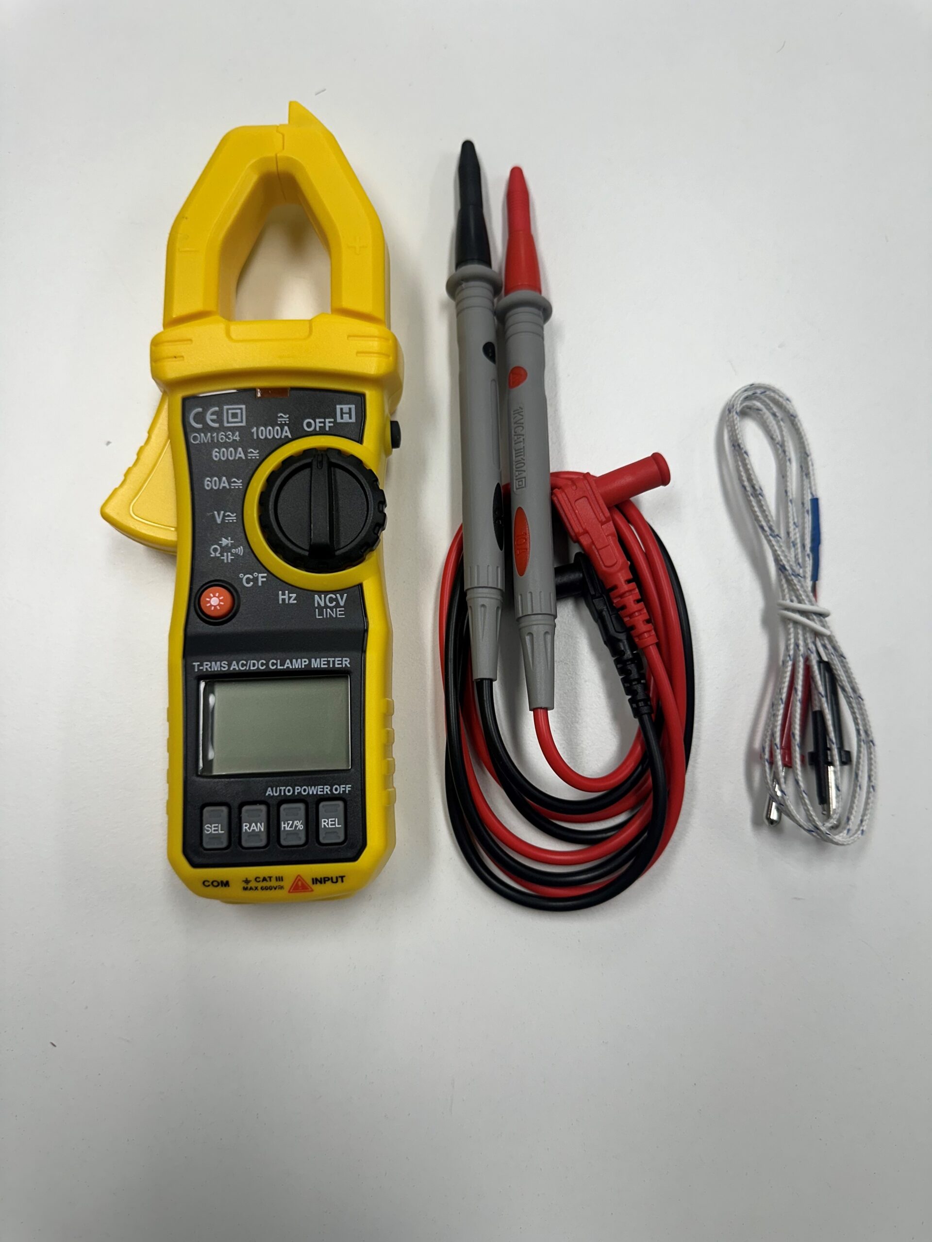 Digitech 1000A True RMS AC/DC Clampmeter