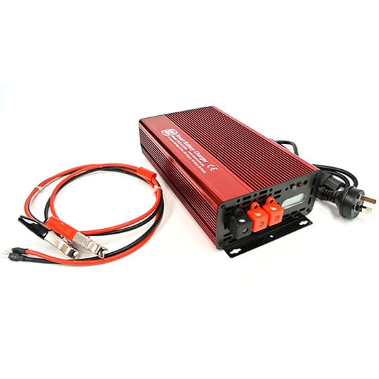 Smart Battery Charger – 12V 30A Automatic Dual Output Charger