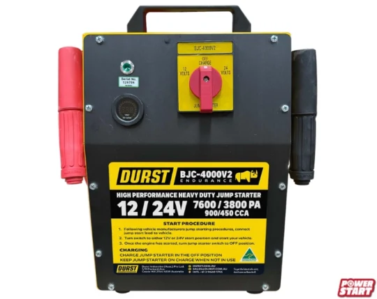 Durst BJC-4000V2 12/24V Heavy-Duty Portable Jump Starter – RHINO