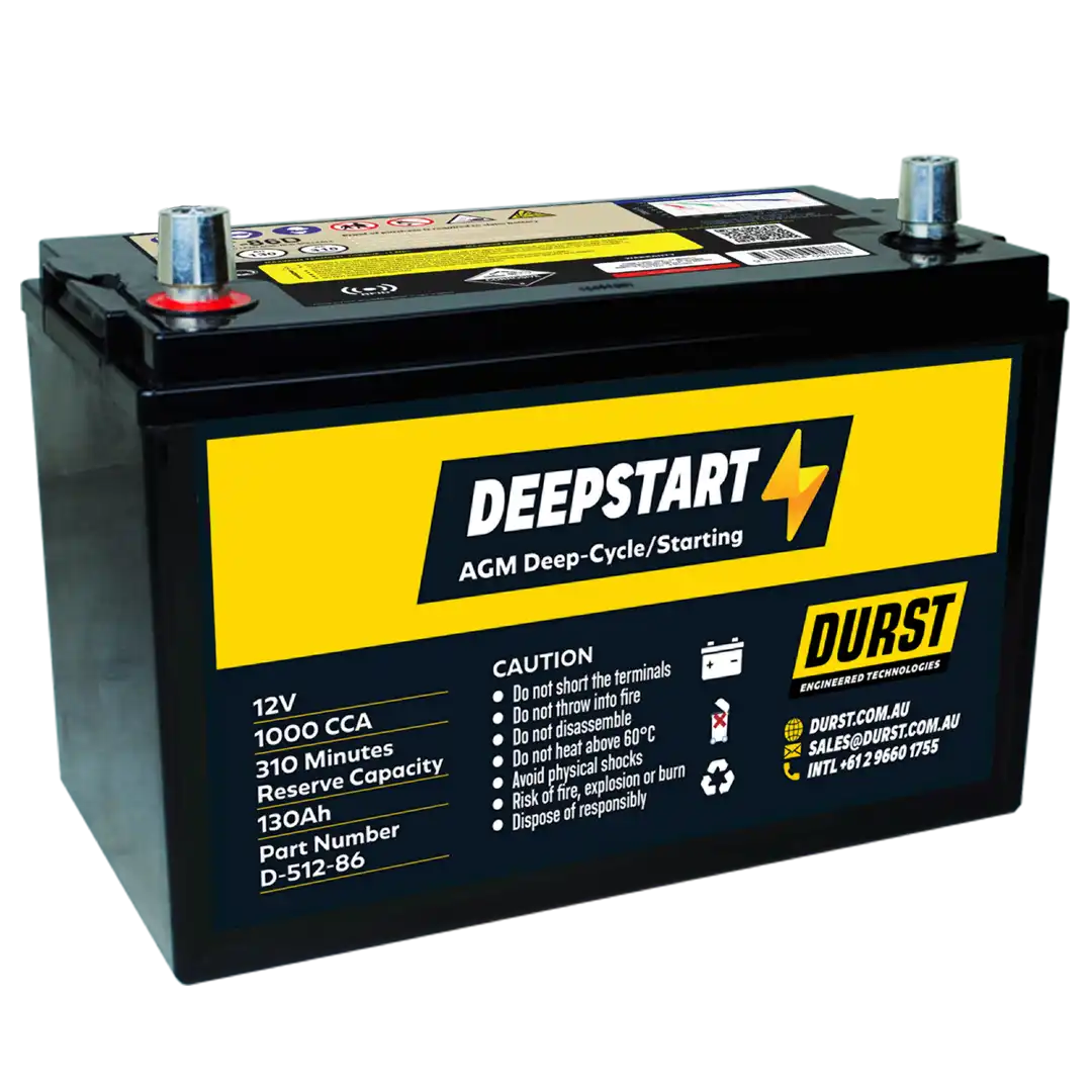 D-512-86 Dual Purpose AGM Starting and Deep Cycle Battery