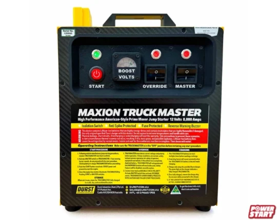 Durst Maxion Truck Master 12V Jump Starter