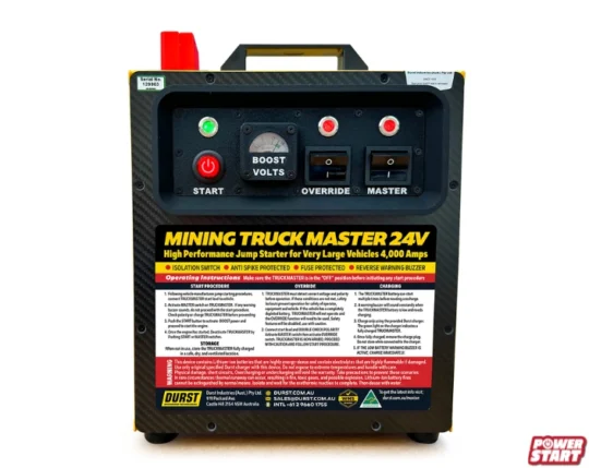 Durst Maxion Truck Master 24 Volt Jump Starter