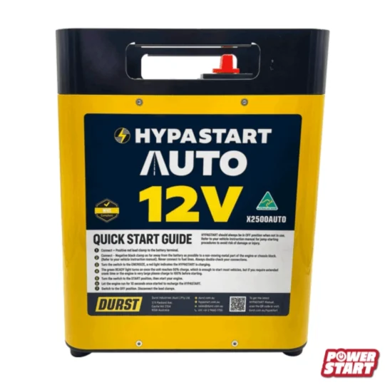 Fleet Jump Starters - Durst HYPASTART X2500 Auto – 12V Jump Starter
