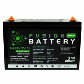 fusion 150ah lithium battery