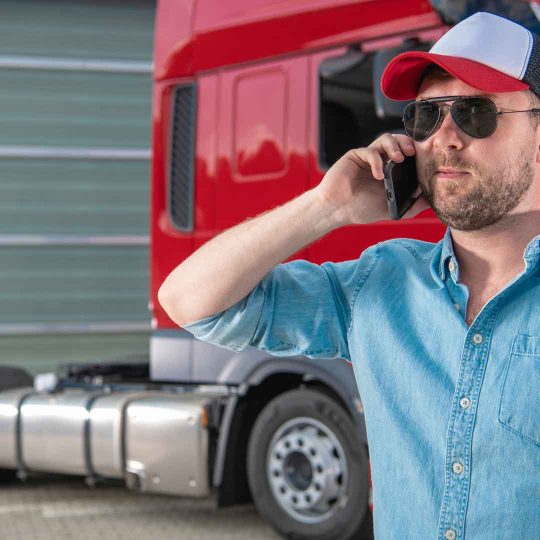 Truck driver needs Jump Starter order a Power Start