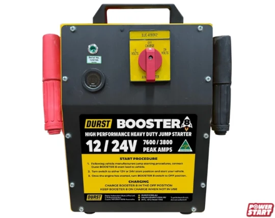 Durst BOOSTER 8 – Portable 12V 24V Jump Starter